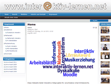 Tablet Screenshot of interaktiv-lernen.net
